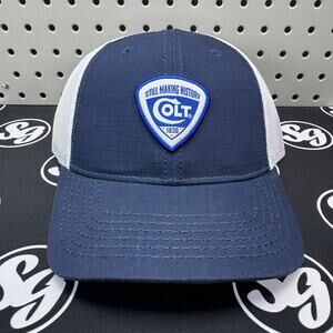 Colt Firearms Brand Officially Licensed "Recoil" Mesh Snapback Cap Hat NEW